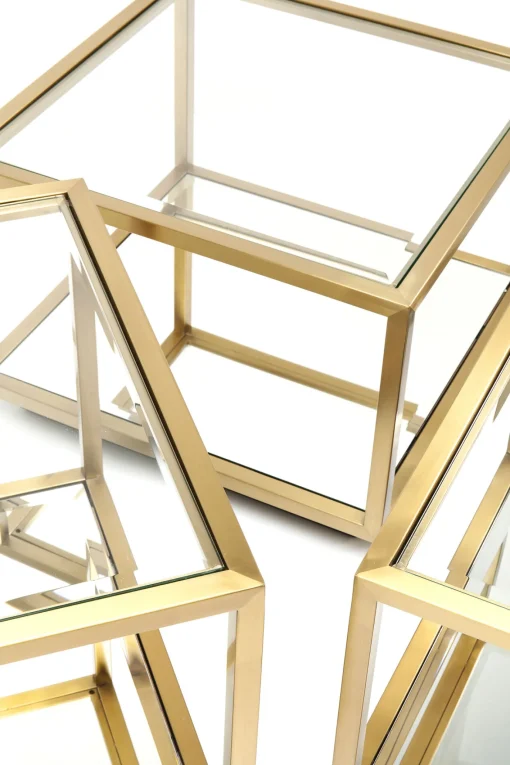 KARE Design Tavolino Da Caffè Luigi Oro (4/Set) - KARE> Tavolo Basso
