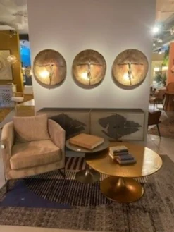 KARE Design Tavolino da caffè Marokko ottone Ø91cm - KARE></noscript> Tavolo Basso