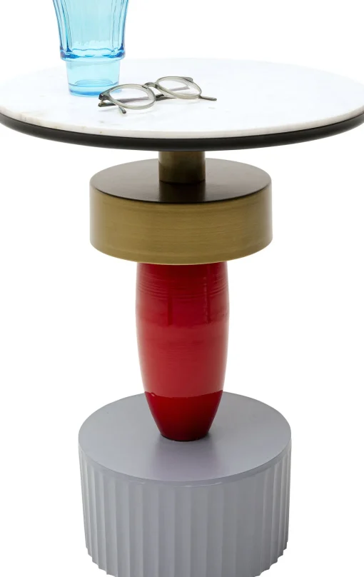 KARE Design Tavolino da caffè Memphis Stone Ø40cm - KARE> Tavolo Basso