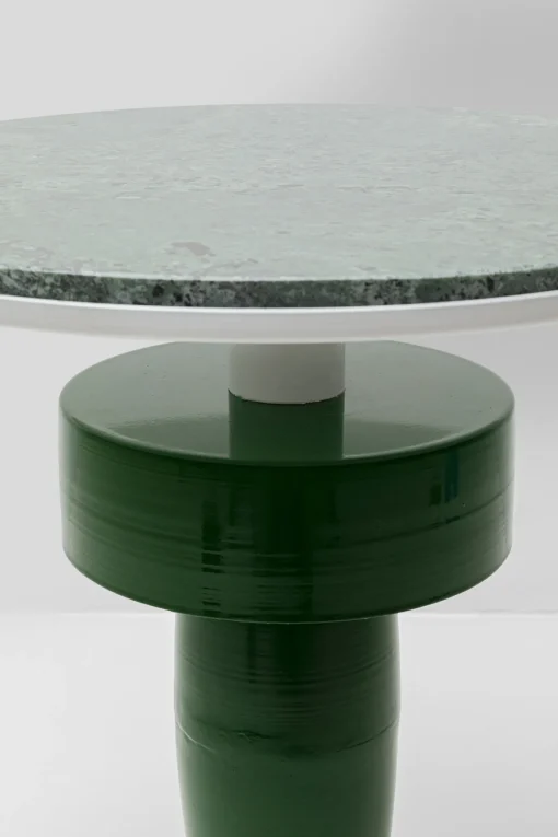 KARE Design Tavolino da caffè Memphis verde Ø40cm - KARE> Tavolo Basso