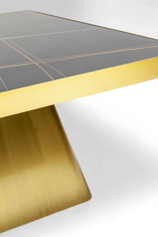 KARE Design Tavolino da caffè Miler oro 80x80cm - KARE> Tavolo Basso