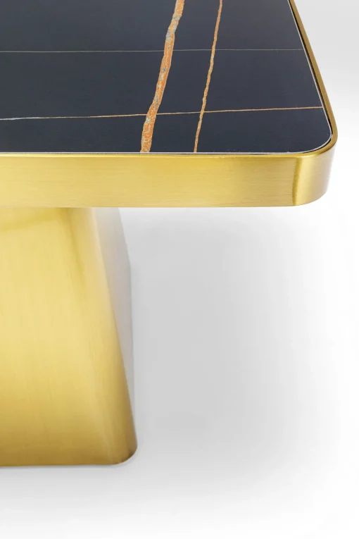 KARE Design Tavolino da caffè Miler oro 80x80cm - KARE> Tavolo Basso