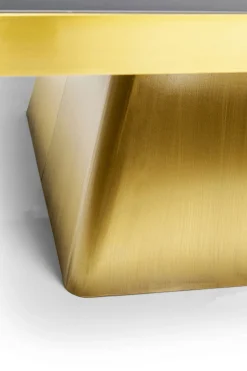 KARE Design Tavolino da caffè Miler oro 80x80cm - KARE></noscript> Tavolo Basso