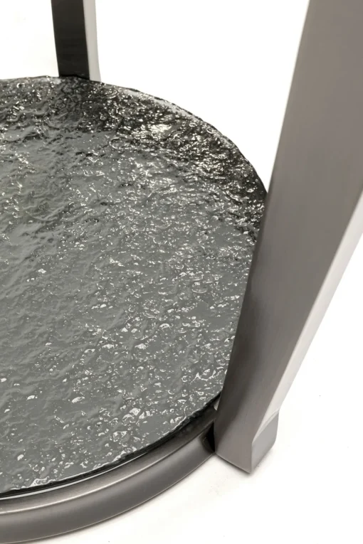 KARE Design Tavolino da caffè Monocolo grafite Ø50cm - KARE> Tavolo Basso