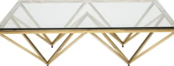 KARE Design Tavolino da caffè Network oro 105x105 cm - KARE></noscript> Tavolo Basso