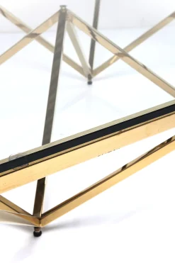 KARE Design Tavolino da caffè Network oro 105x105 cm - KARE></noscript> Tavolo Basso