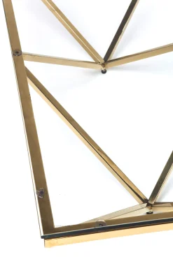 KARE Design Tavolino da caffè Network oro 105x105 cm - KARE></noscript> Tavolo Basso