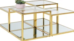 KARE Design Tavolino da caffè Orion oro (4/set) - KARE></noscript> Tavolo Basso