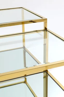 KARE Design Tavolino da caffè Orion oro (4/set) - KARE></noscript> Tavolo Basso