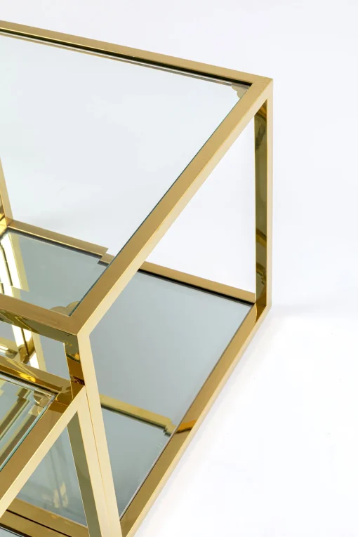 KARE Design Tavolino da caffè Orion oro (4/set) - KARE> Tavolo Basso
