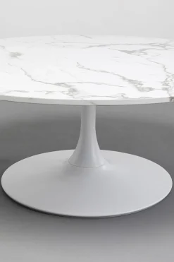 KARE Design Tavolino da caffé Schickeria Marmo Bianco Ø110cm - KARE></noscript> Tavolo Basso