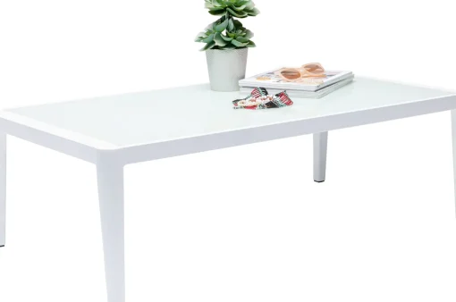 KARE Design Tavolino da caffé Tiki bianco - KARE> Tavolo Basso