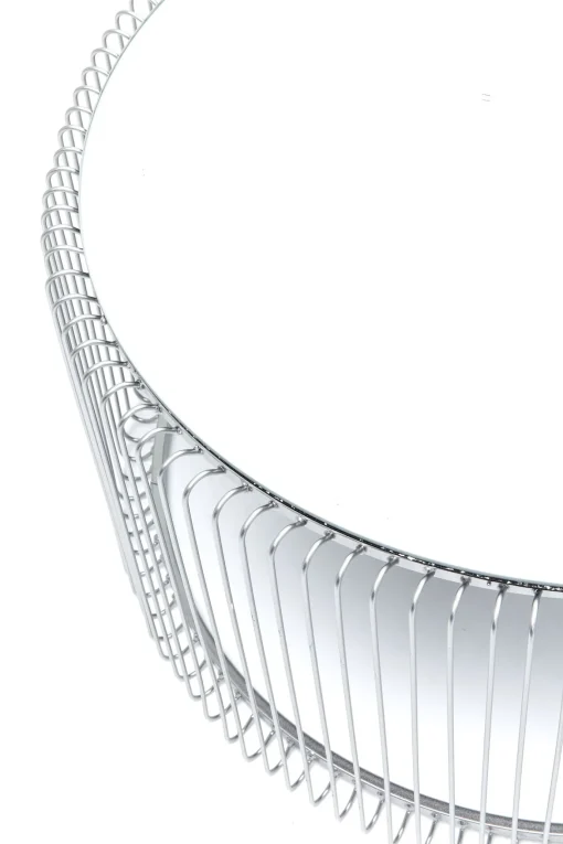 KARE Design Tavolino da caffè Wire argento (2/set) - KARE> Tavolo Basso