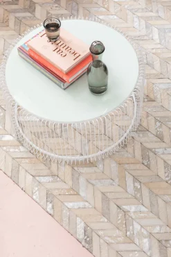 KARE Design TAVOLINO DA CAFFÈ WIRE BIANCO (2/SET) - KARE></noscript> Tavolo Basso