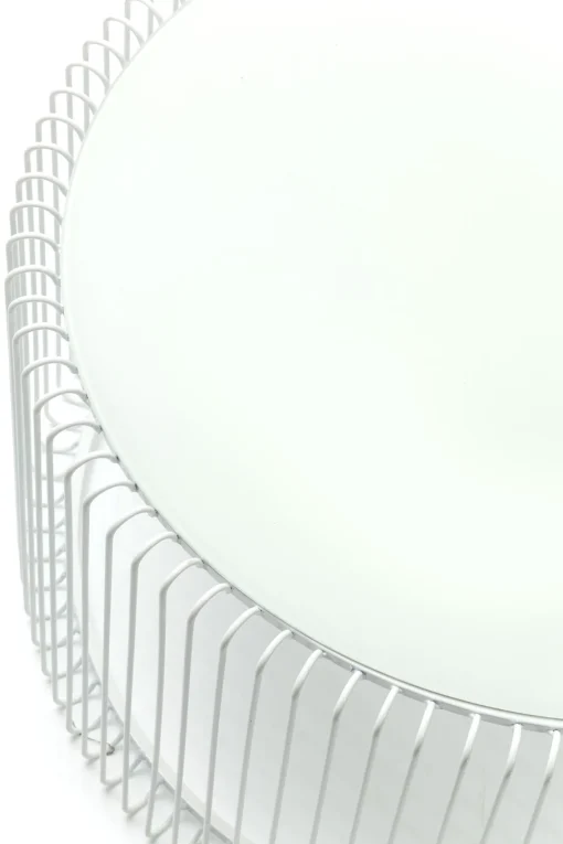 KARE Design TAVOLINO DA CAFFÈ WIRE BIANCO (2/SET) - KARE> Tavolo Basso