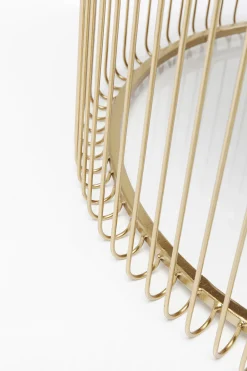 KARE Design TAVOLINO DA CAFFÈ WIRE OTTONE (2/SET) - KARE></noscript> Tavolo Basso
