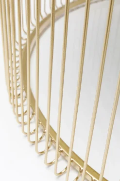 KARE Design TAVOLINO DA CAFFÈ WIRE UNO OTTONE Ø80CM - KARE></noscript> Tavolo Basso