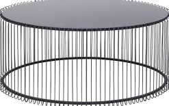 KARE Design TAVOLINO DA CAFFÈ WIRE UNO NERO 60X90CM - KARE></noscript> Tavolo Basso