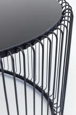KARE Design TAVOLINO DA CAFFÈ WIRE UNO NERO 60X90CM - KARE></noscript> Tavolo Basso