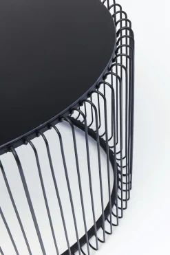 KARE Design TAVOLINO DA CAFFÈ WIRE UNO NERO 60X90CM - KARE></noscript> Tavolo Basso