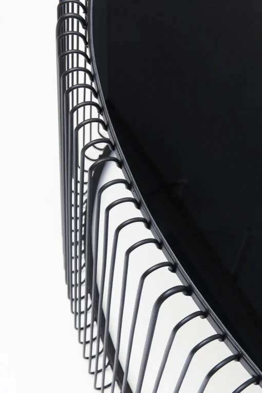 KARE Design TAVOLINO DA CAFFÈ WIRE UNO NERO 60X90CM - KARE> Tavolo Basso