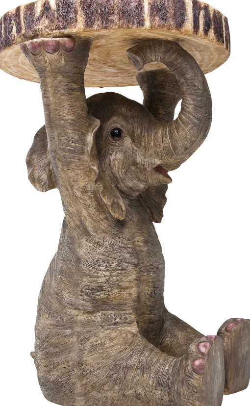KARE Design Tavolino D'appoggio Animal Elefant Ø35cm - KARE> Tavolo Basso