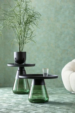 KARE Design Tavolino d'appoggio Bottiglia verde Ø 50cm - KARE></noscript> Tavolo Basso