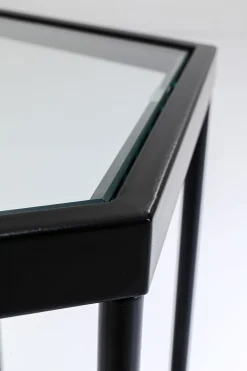 KARE Design Tavolino d'appoggio Comb nero 55cm - KARE></noscript> Tavolo Basso