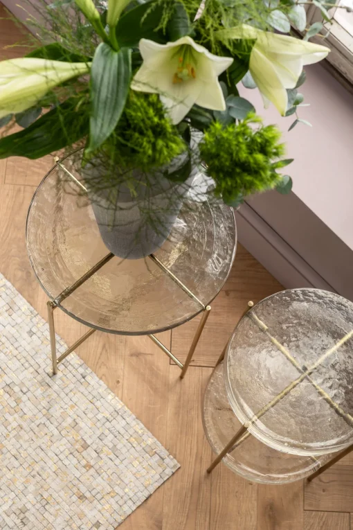 KARE Design Tavolino D'appoggio Ice Ø40cm - KARE> Tavolo Basso