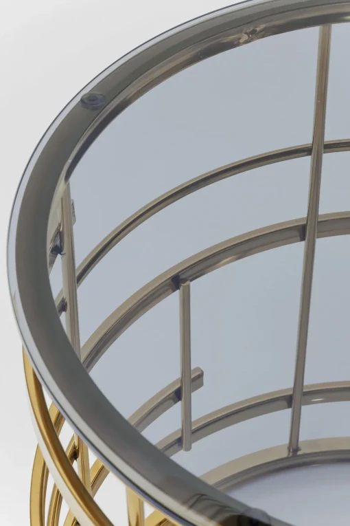 KARE Design TAVOLINO D'APPOGGIO JUPITER ORO Ø55CM - KARE> Tavolo Basso
