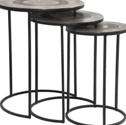 KARE Design TAVOLINO D'APPOGGIO MARRAKESH Ø48CM (3/SET) - KARE></noscript> Tavolo Basso