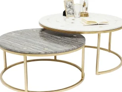 KARE Design Tavolino D'appoggio Mystic Round (2/Set) Ø90cm - KARE></noscript> Tavolo Basso