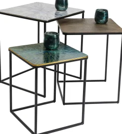 KARE Design TAVOLINO D'APPOGGIO RAY QUADRATO (3/SET) - KARE></noscript> Tavolo Basso