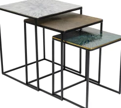 KARE Design TAVOLINO D'APPOGGIO RAY QUADRATO (3/SET) - KARE></noscript> Tavolo Basso