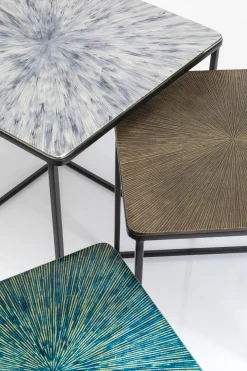 KARE Design TAVOLINO D'APPOGGIO RAY QUADRATO (3/SET) - KARE></noscript> Tavolo Basso