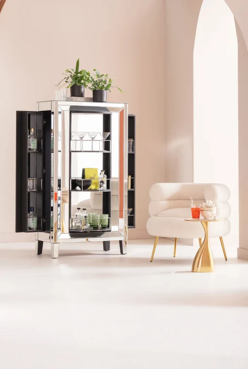KARE Design Tavolino d'appoggio Spacey oro Ø36cm - KARE> Tavolo Basso