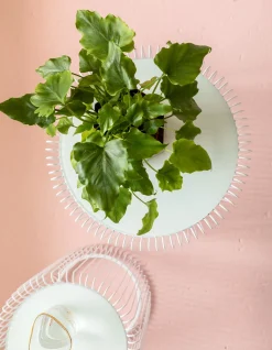 KARE Design Tavolino D'appoggio Wire Bianco ( 2/Set) Ø44cm - KARE></noscript> Tavolo Basso