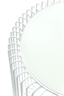 KARE Design Tavolino D'appoggio Wire Bianco ( 2/Set) Ø44cm - KARE></noscript> Tavolo Basso