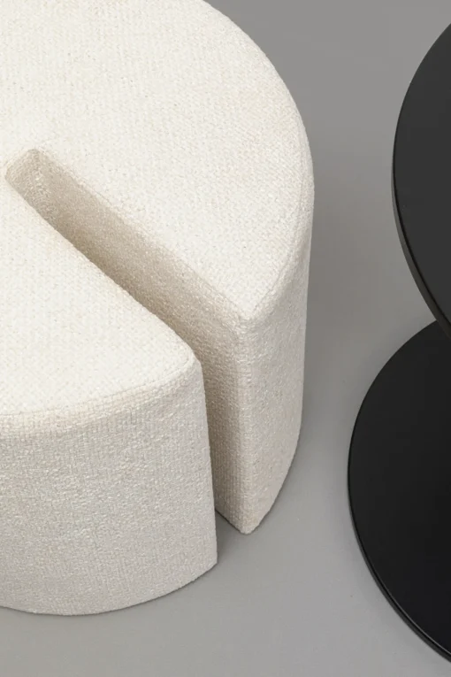 KARE Design Tavolino d'appoggio+sgabello Better Together - KARE> Tavolo Basso|Sgabello