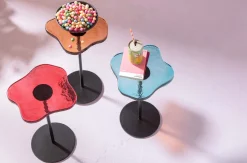 KARE Design Tavolino Lava arancione Ø30cm - KARE></noscript> Tavolo Basso