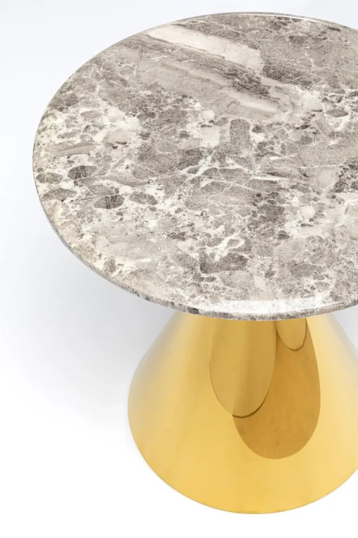 KARE Design Tavolino Rita Gold Ø50cm - KARE> Tavolo Basso