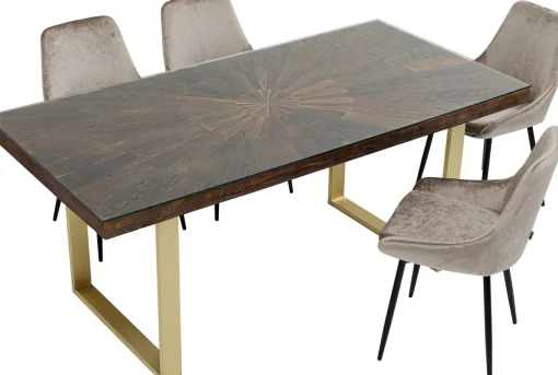KARE Design Tavolo Conley Ottone 180x90cm - KARE> Tavoli