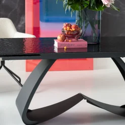 KARE Design TAVOLO ESTENSIBILE BELLAGIO VETRO 180(40-40)X95CM - KARE></noscript> Tavoli