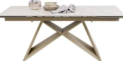 KARE Design Tavolo estensibile Nelly Greige 180(40+40)x90cm - KARE></noscript> Tavoli