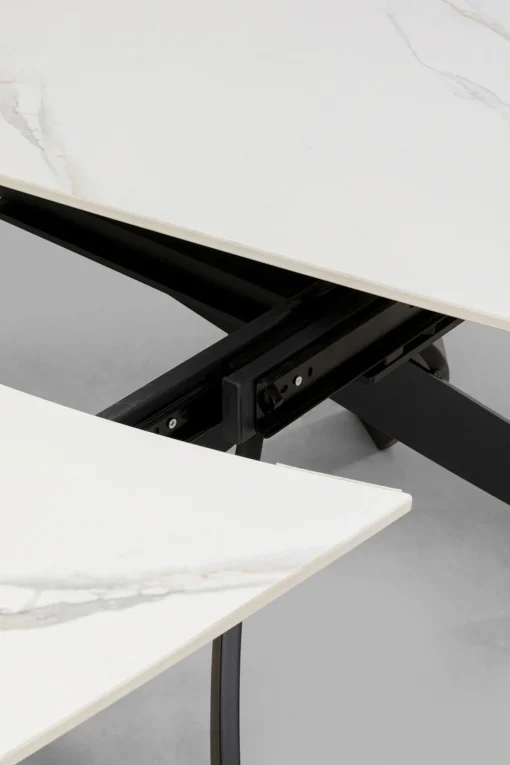 KARE Design Tavolo estensibile Twist Onyx 120(30+30)x90cm - KARE> Tavoli