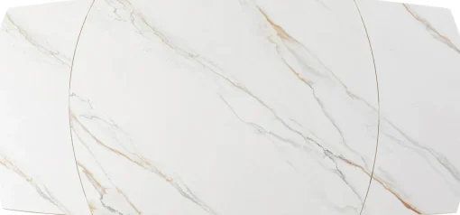 KARE Design Tavolo estensibile Twist Onyx 120(30+30)x90cm - KARE> Tavoli
