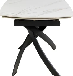 KARE Design Tavolo estensibile Twist Onyx 120(30+30)x90cm - KARE></noscript> Tavoli