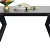 KARE Design Tavolo estensibile Xenia Nero 140(+30+30)x80cm - KARE> Tavoli