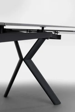 KARE Design Tavolo estensibile Xenia Nero 140(+30+30)x80cm - KARE></noscript> Tavoli