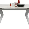 KARE Design Tavolo estensibile Xenia Bianco 140(+30+30)x80cm - KARE> Tavoli